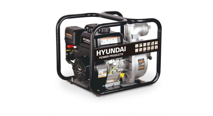 Hyundai 57647 Benzine Schoonwaterpomp - 208cc - 1000L/Min 3 Hyundai 57647 Benzine Schoonwaterpomp - 208cc - 1000L/Min