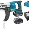 Makita DFR550RMJ 18V Li-Ion Accu Schroefautomaat / Bandschroefmachine Set (2x 4.0Ah Accu) In Mbox - 25-55mm -Kwaliteit Gereedschapswinkel a892428684a58d74273523efa3c0c2be