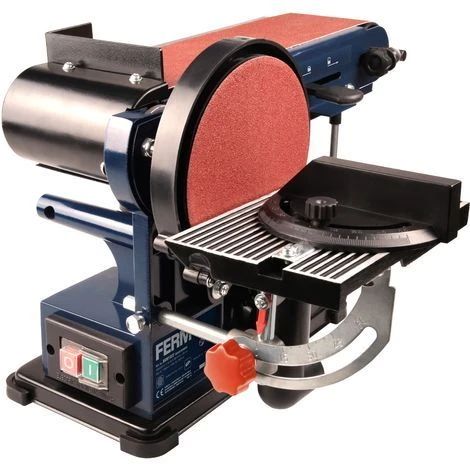 FERM BGM1022 Tafel Band- En Schijfschuurmachine - 350W - 100 X 915mm 4 FERM BGM1022 Tafel Band- En Schijfschuurmachine - 350W - 100 X 915mm - Afbeelding 2