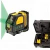 DeWalt DCE088D1G 10.8V Li-Ion Accu Zelfnivellerende Kruislijnlaser Set (1x 2.0Ah Accu) In Koffer - 2 Lijnen - 30m - Groen - DCE088D1G-QW