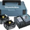 Makita 197624-2 18V Li-ion Accu Starterset (2x 5.0Ah) + Lader In Mbox 2 Makita 197624-2 18V Li-ion Accu Starterset (2x 5.0Ah) + Lader In Mbox -Kwaliteit Gereedschapswinkel d68a6e432e2692ba2bce5106f0b7d943