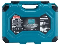 Makita E-10883 Gereedschapset In Koffer - 221-delig -Kwaliteit Gereedschapswinkel ee1eebc882b30c43dfc3ef55aaa03754