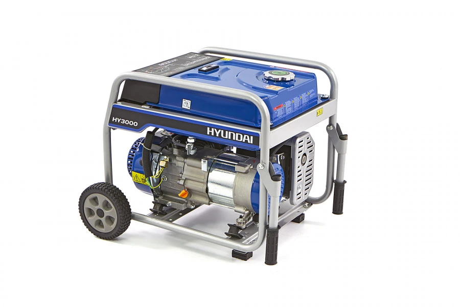 Hyundai 55021FHKD 2600 Watt Generator, Aggregaat Met 200 Cc OHV-Benzinemotor, 230V 5 Hyundai 55021FHKD 2600 Watt Generator, Aggregaat Met 200 Cc OHV-Benzinemotor, 230V - Afbeelding 3