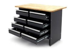 HBM 120 Cm Werkbank Met 8 Laden En Massief Houten Werkblad -Kwaliteit Gereedschapswinkel hbm 2040 13.jpg 1200x600 c1f2debc88