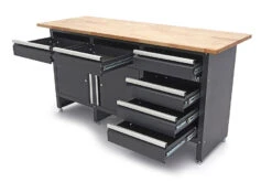 HBM 171 Cm Werkbank Met 6 Laden 2 Deuren En Massief Houten Werkblad 17 HBM 171 Cm Werkbank Met 6 Laden 2 Deuren En Massief Houten Werkblad -Kwaliteit Gereedschapswinkel hbm 2107 10.jpg 1200x600 d58c7ebc88