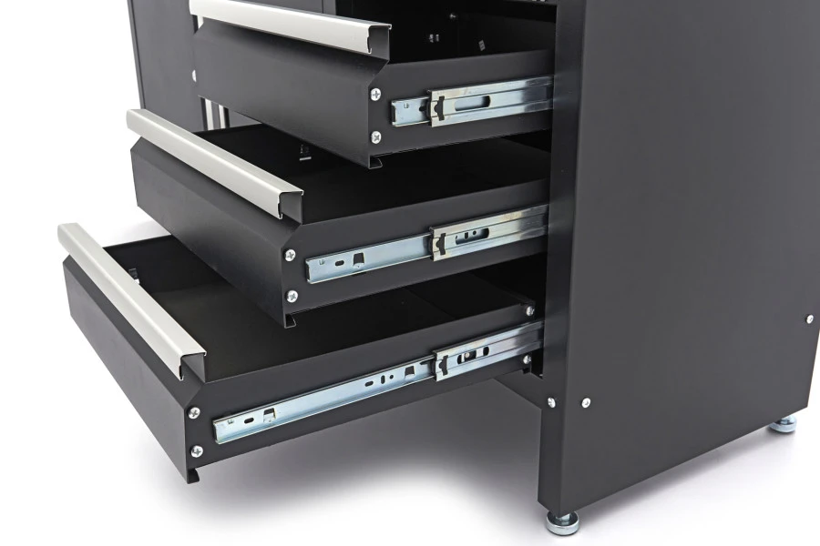 HBM 171 Cm Werkbank Met 6 Laden 2 Deuren En Massief Houten Werkblad 10 HBM 171 Cm Werkbank Met 6 Laden 2 Deuren En Massief Houten Werkblad - Afbeelding 8