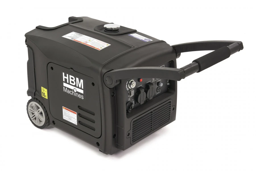 HBM 3.200W 4-takt Inverter Generator Met 223 Cc Benzinemotor, 230V/12V 4 HBM 3.200W 4-takt Inverter Generator Met 223 Cc Benzinemotor, 230V/12V - Afbeelding 2
