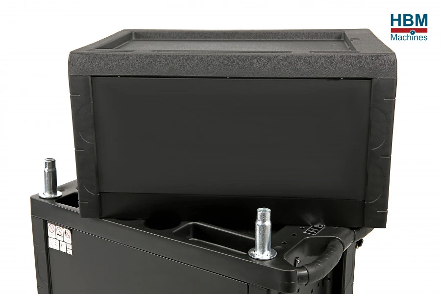 HBM 4 Laden Gereedschap Opzetkast - Blauw 7 HBM 4 Laden Gereedschap Opzetkast - Blauw - Afbeelding 5