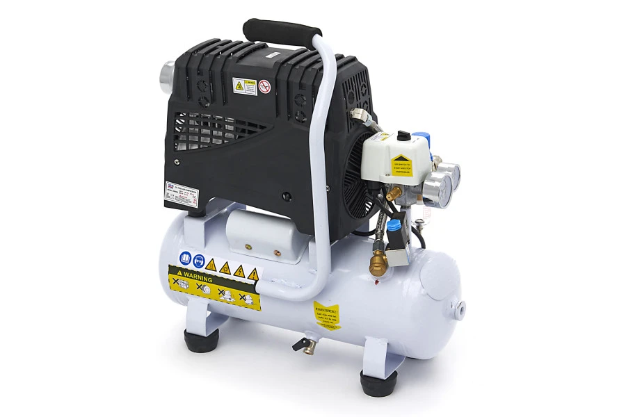 HBM 9 Liter Professionele Low Noise Compressor 4 HBM 9 Liter Professionele Low Noise Compressor - Afbeelding 2
